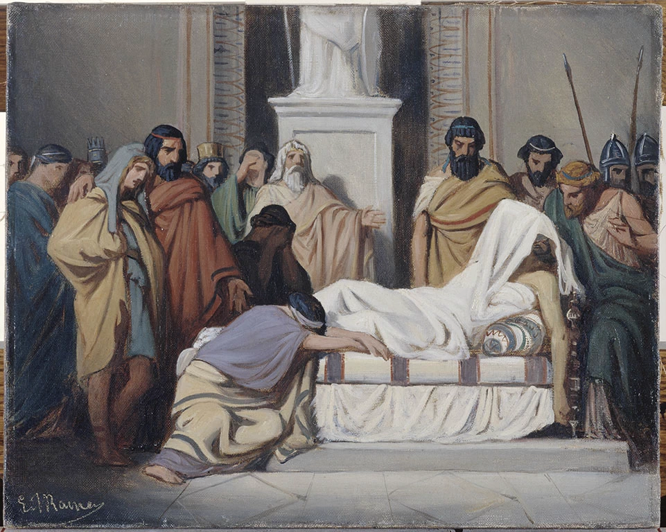 La morte di Ciro - 1844
